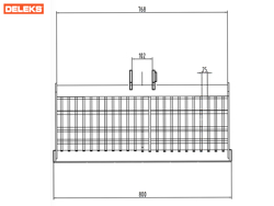 cuchara para miniexcavadora s100 500