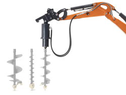 ahoyadora mini excavadora m120