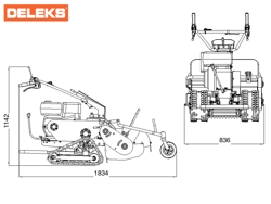 desbrozadora smart 800 tr