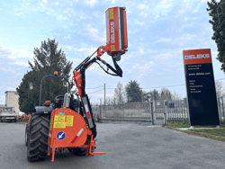trituradora de brazo para tractor con cabezal de corte mod merlo