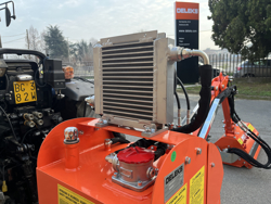 trituradora de brazo para tractor con cabezal de corte mod merlo