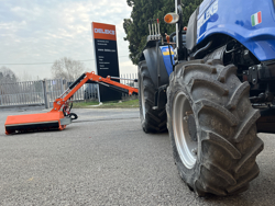 trituradora de brazo para tractor con cabezal de corte mod merlo