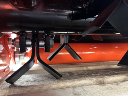 trituradora de brazo para tractor con cabezal de corte mod merlo