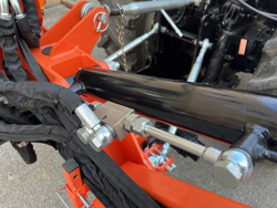 trituradora de brazo para tractor con cabezal de corte mod merlo