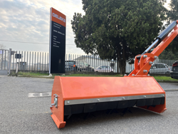 trituradora de brazo para tractor con cabezal de corte mod merlo