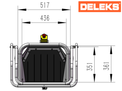 trituradora de ramas dk 800 lf con motor independiente 15cv
