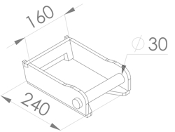 enganche para miniexcavadora ar15 grhd cangini