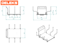 bastidor estructura lena xe500