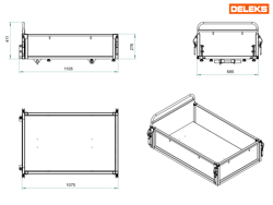 cazo para carretilla xe500h