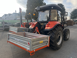 caja de transporte basculante para tractor modelo t 1400 h