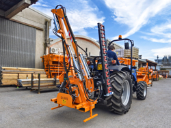 recortadora de brazo hidraulica cortasetos para tractor mod falcow