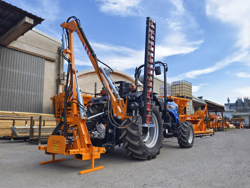 recortadora de brazo hidraulica cortasetos para tractor mod falcow