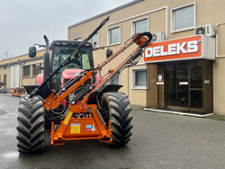 recortadora de brazo hidraulica cortasetos para tractor mod falcow