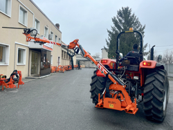 recortadora de brazo hidraulica cortasetos para tractor mod falco h