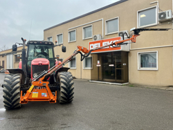 recortadora de brazo hidraulica cortasetos para tractor mod falco h