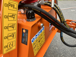 recortadora de brazo hidraulica cortasetos para tractor mod falco hw