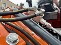 recortadora de brazo hidraulica cortasetos para tractor mod falco hw