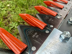 recortadora de brazo hidraulica cortasetos para tractor mod falco hw