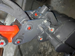 enganche rapido para miniexcavadora s100