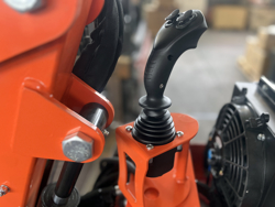 trituradora de brazo para tractor con cabezal de corte mod merlo