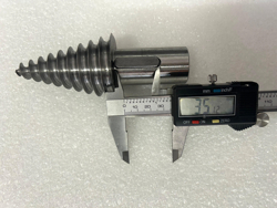 punta intercambiable cono para partidor de troncos lsp