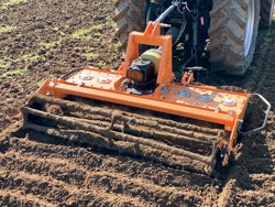 grada rotativa con rodillo kr 210 para tractor