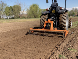grada rotativa con rodillo kr 210 para tractor