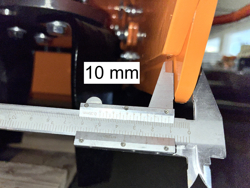 grada rotativa con rodillo kr 210 para tractor