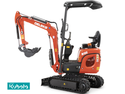 mini excavadora 1 ton m100