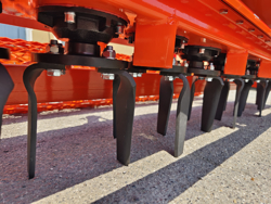 grada rotativa con rodillo kr 120r para tractor