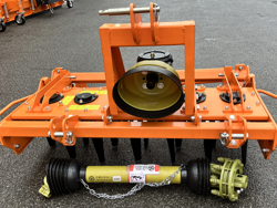 grada rotativa con rodillo kr 120r para tractor