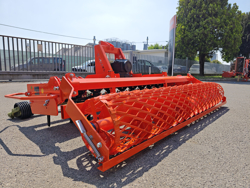 grada rotativa con rodillo kr 160r para tractor
