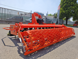 grada rotativa con rodillo kr 210r para tractor
