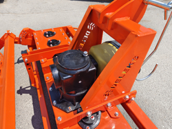 grada rotativa con rodillo kr 210r para tractor