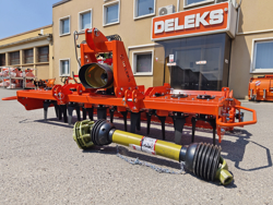 grada rotativa con rodillo kr 210r para tractor