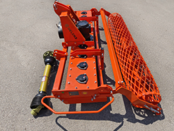 grada rotativa con rodillo kr 210r para tractor