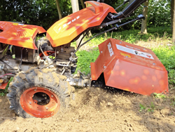 arado giratorio doble para motocultor