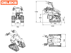 motocultor reversible motor kama  zeus ltr