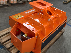 cortador hidráulico de zarzas para mini excavadora arj 80