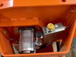 cortador hidráulico de zarzas para mini excavadora arj 80