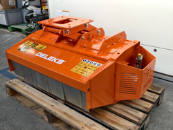 cortador hidráulico de zarzas para mini excavadora arj 80