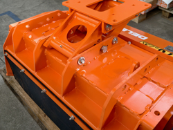 cortador hidráulico de zarzas para mini excavadora arj 80