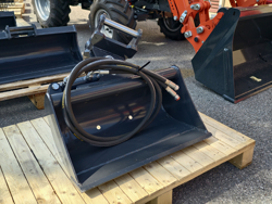 cazo orientable limpieza escarpadas para miniexcavadora s100 600s30