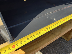 cazo orientable limpieza escarpadas para miniexcavadora s100 800s30