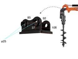 ahoyadora mini excavadora 1 ton m100