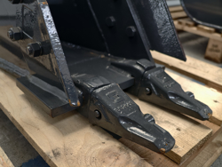 cuchara para miniexcavadora s380 b300