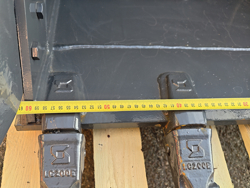 cuchara para miniexcavadora s380 b650