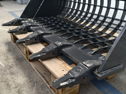cuchara para miniexcavadora s380 1000st