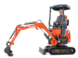 mini excavadora 1 ton m100