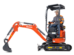 mini excavadora 1 ton s100a